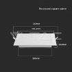 Slika V-TAC LED panel 18W 1980lm 4000K IP20 bela