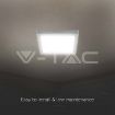 Slika V-TAC LED panel nadgradni 18W 1980lm 4000K IP20 bela