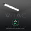 Slika V-TAC LED vodootporna svetiljka CREE 48W 5760 lm 4000K IP65 belo kućište