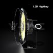 Slika V-TAC LED UFO Highbay svetiljka CREE 100W 15500 lm 4000K IP65 crno kućište