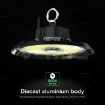 Slika V-TAC LED UFO Highbay svetiljka CREE 150W 23250 lm 6500K IP65 crno kućište