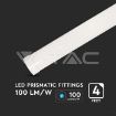 Slika V-TAC LED grill fitting svetiljka Samsung 40W 4800 lm 4000K IP20 belo kućište