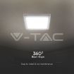 Slika V-TAC LED panel nadgradni 6W 660lm 6500K IP20 bela
