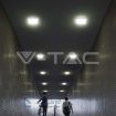 Slika V-TAC LED panel nadgradni 24W 2500lm 6500K IP20 bela